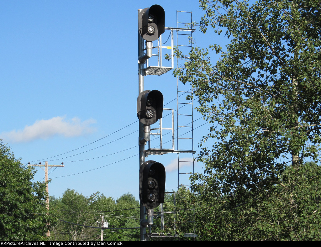 Church Road Signals - Looking East